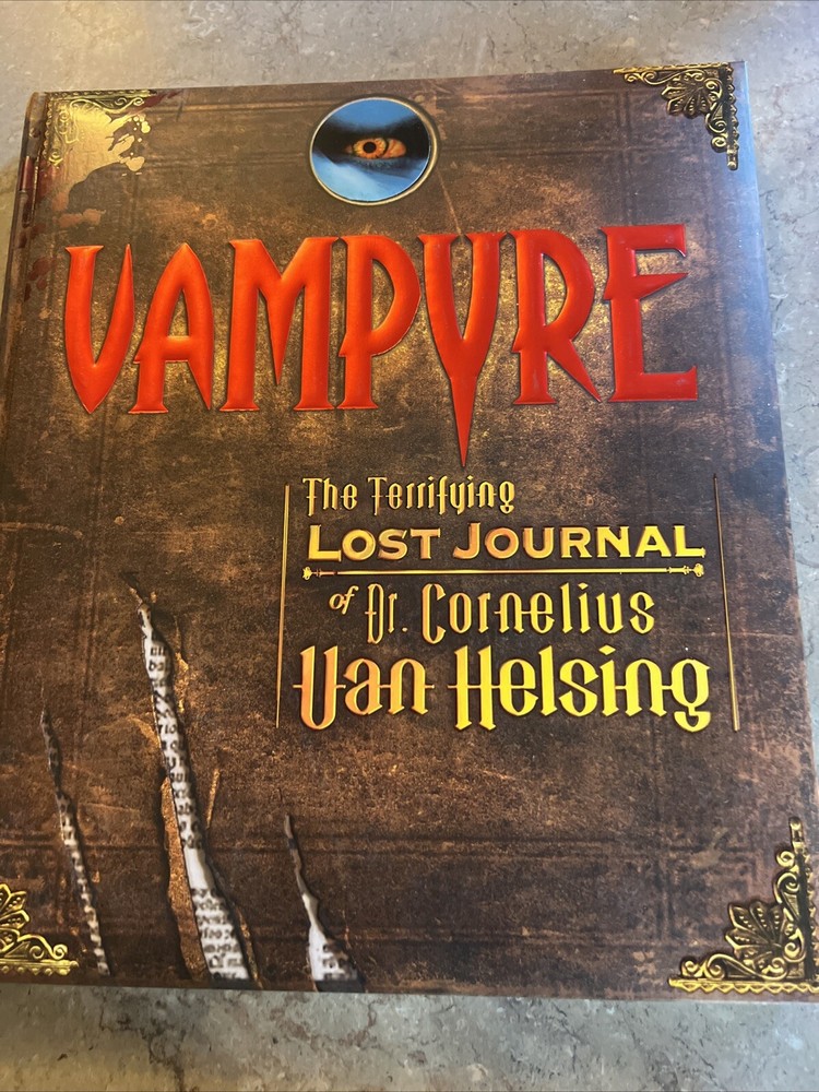 Vampyre The Terrifying Lost Journal of Dr Cornelius  Van Helsing Hardcover