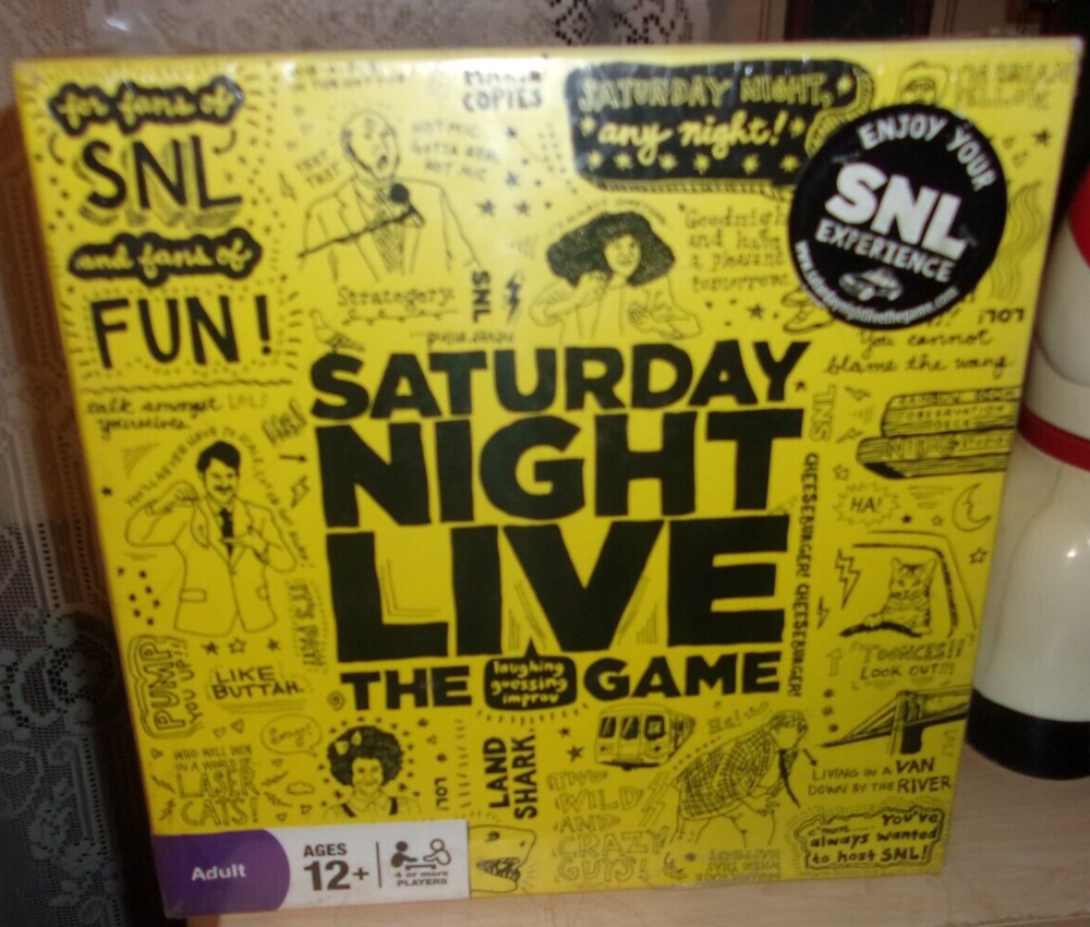 Saturday Night Live Board Game ~NBC SNL ~ 2010 Discovery Bay Games ~ NEW/SEALED