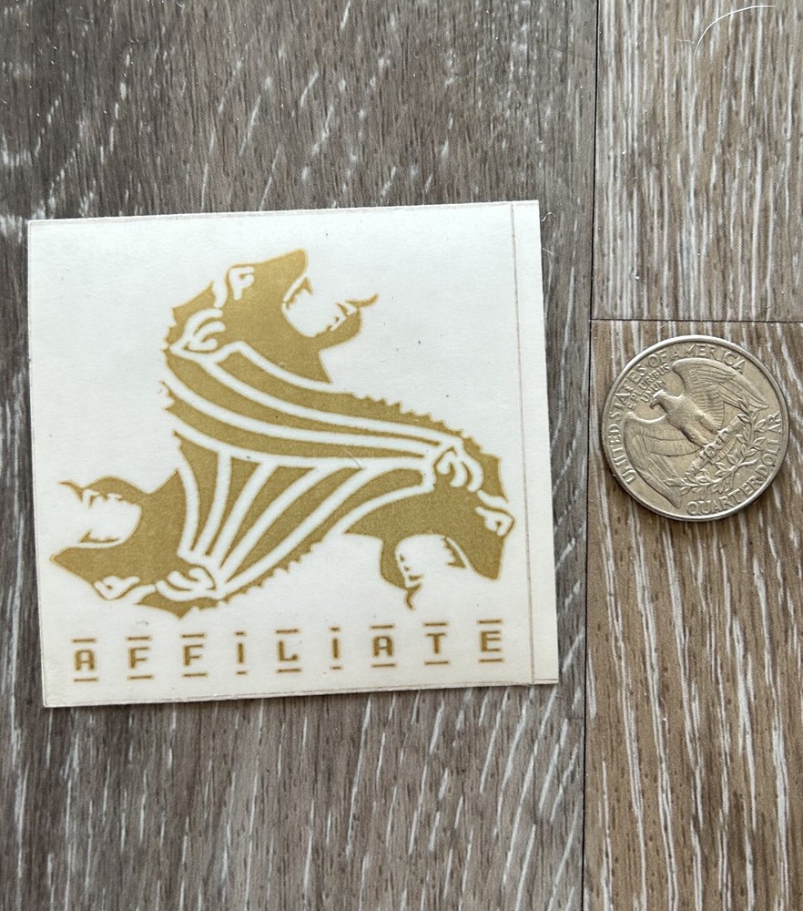 New Vintage Affiliate Sticker for Surf BMX Golf MX Snow Skateboard Fans-image