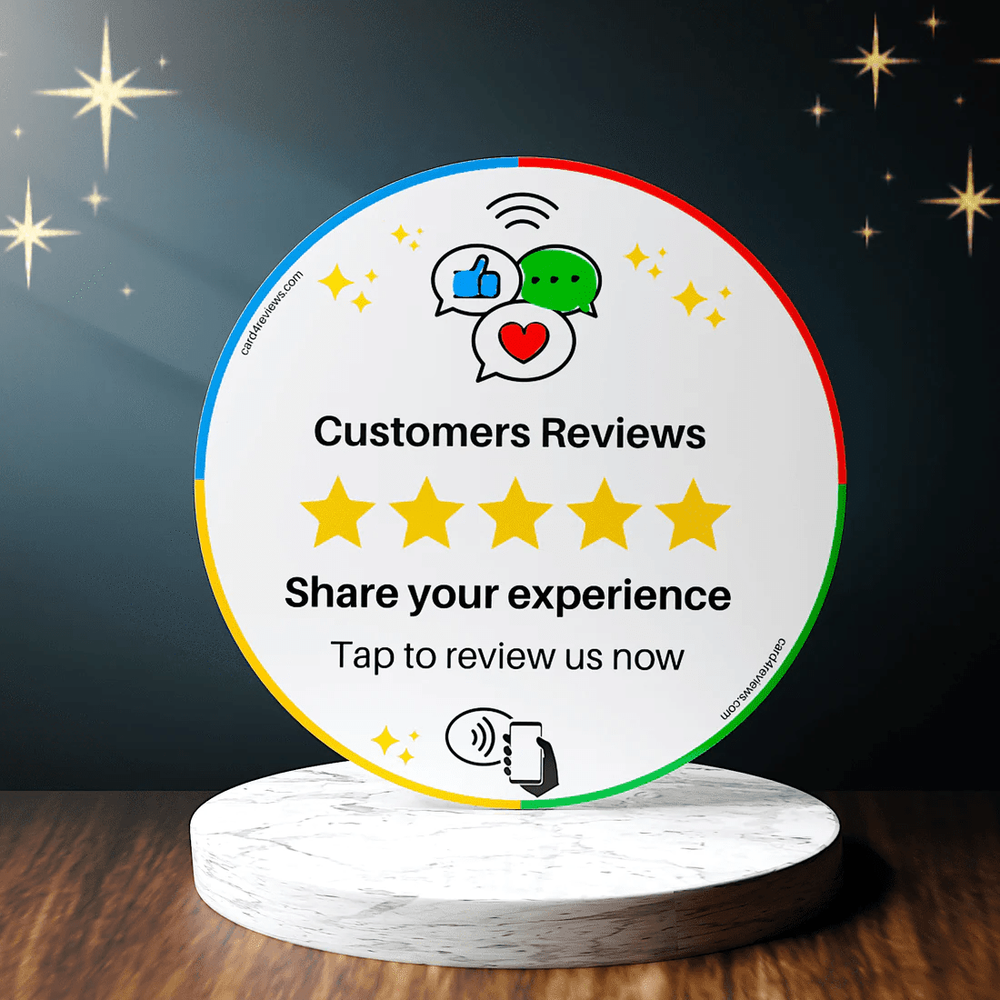 Growth business Card promotional Business Promotion NFC Card Customers Reviews-image