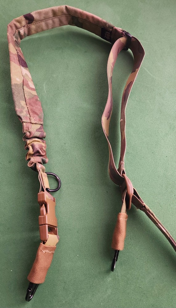 BDS Tactical Gear Multicam Enhanced Padded Bungee Dual Point Sling