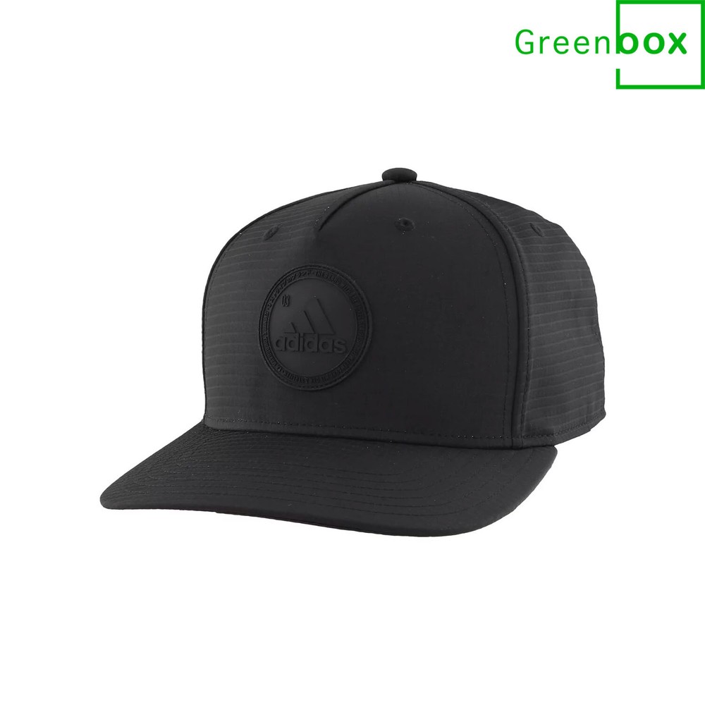 Adidas Affiliate II Black On Black Tonal Adjustable SnapBack Cap Hat-image