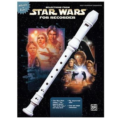 Selections from Star Wars for Recorder : Book Only by John Williams (2008, Trade Paperback)