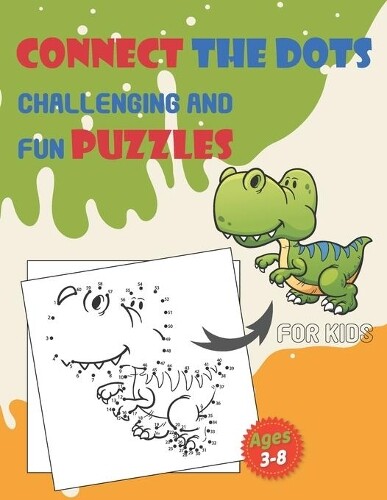 Eight Bats Connect The Dots Challenging And Fun Puzzles For Kids Age (Paperback)