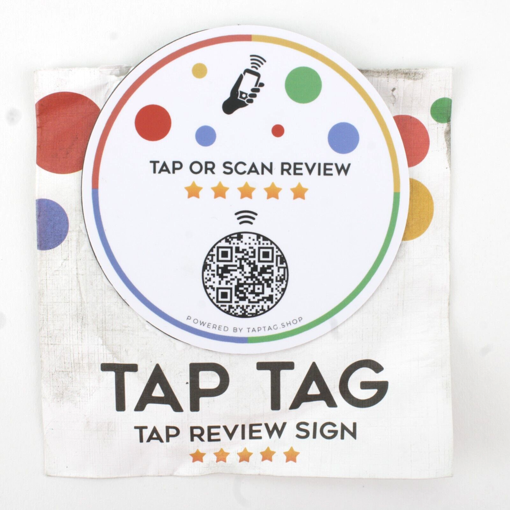 Google Review Tap Card Collect Online Customer Reviews NFC Tap Tag-image